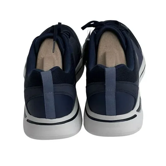 New! Mens Skechers Ultra Go Arch Fit Walking Shoes 11.5 Lace Up Sneakers Navy - Picture 2 of 13